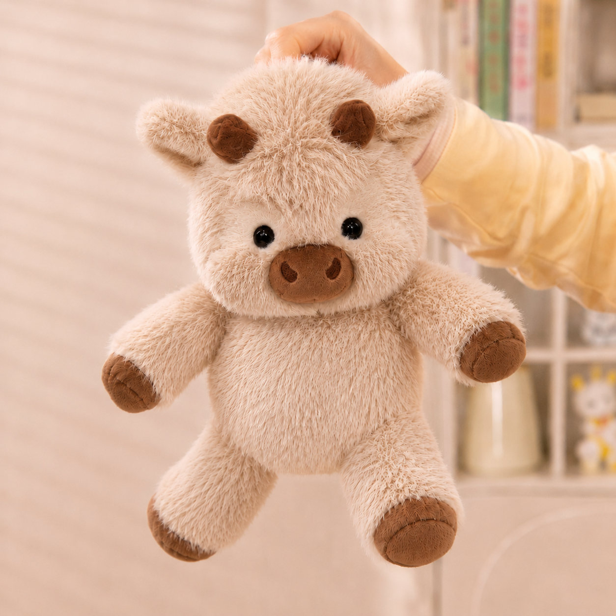 La Mucca Peluche che Corre