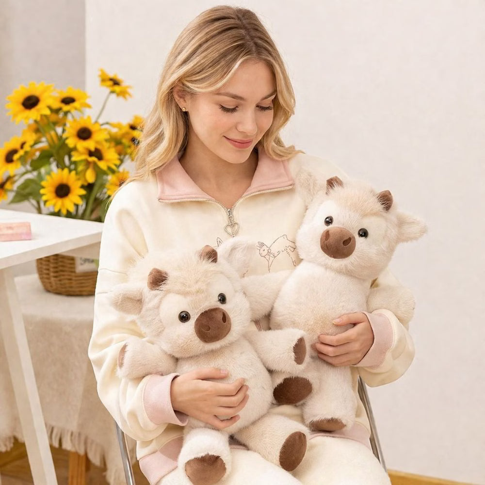 La Mucca Peluche che Corre